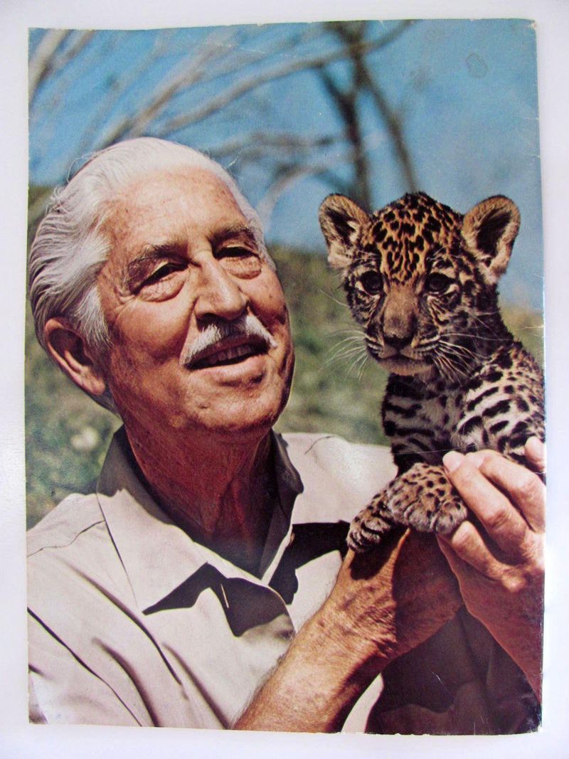 Marlin Perkins, American zoologist & TV host, 1986
