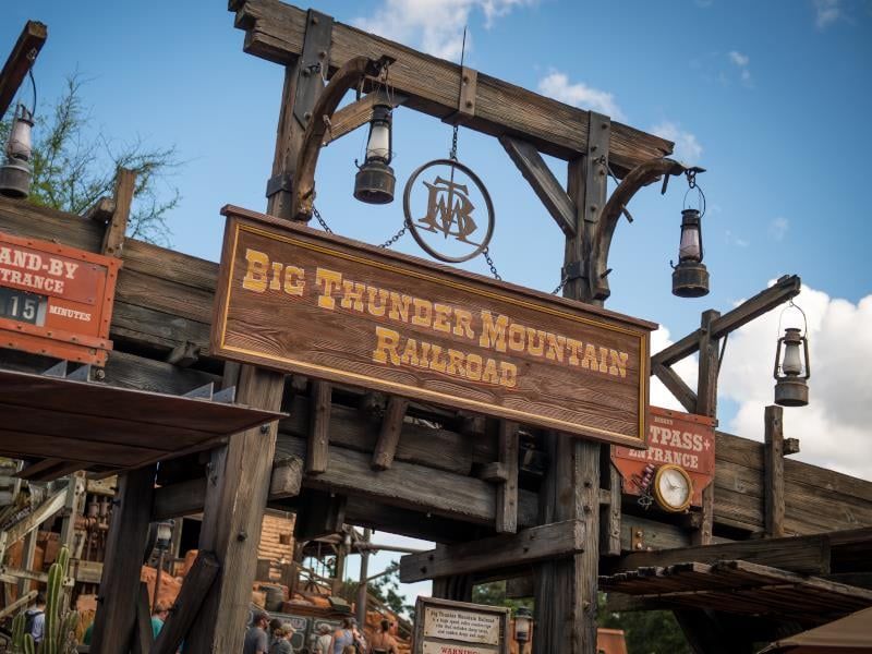 Big Thunder Mountain Railroad (1980, WDW)