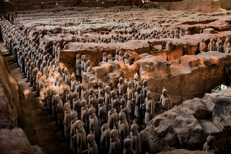 The Terracotta Army (210–209 BC)
