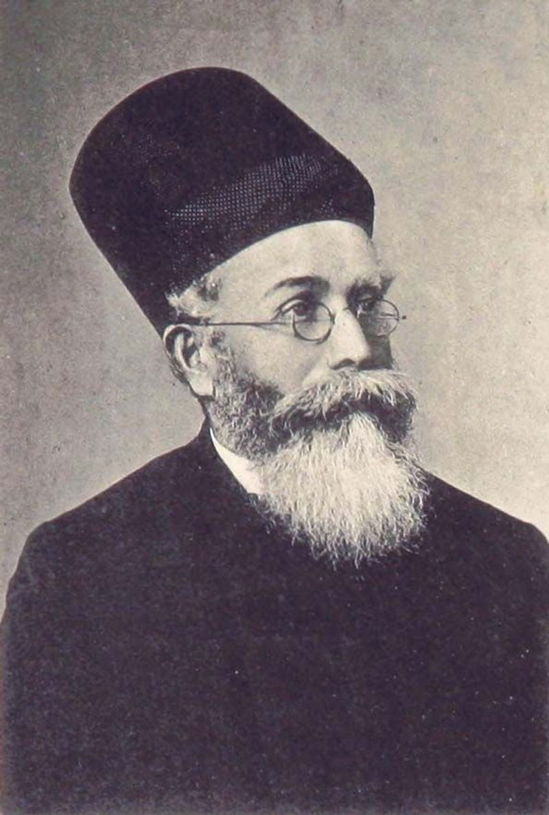 Dadabhai Naoroji, Indian political leader, 1917