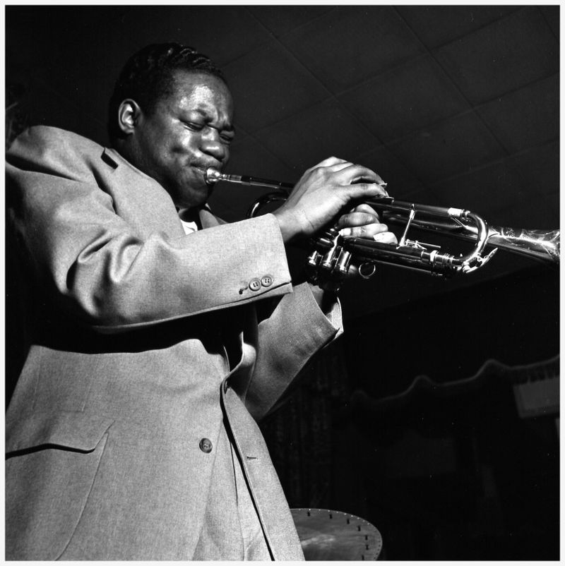 Clifford Brown, jazz trumpeter, 1956