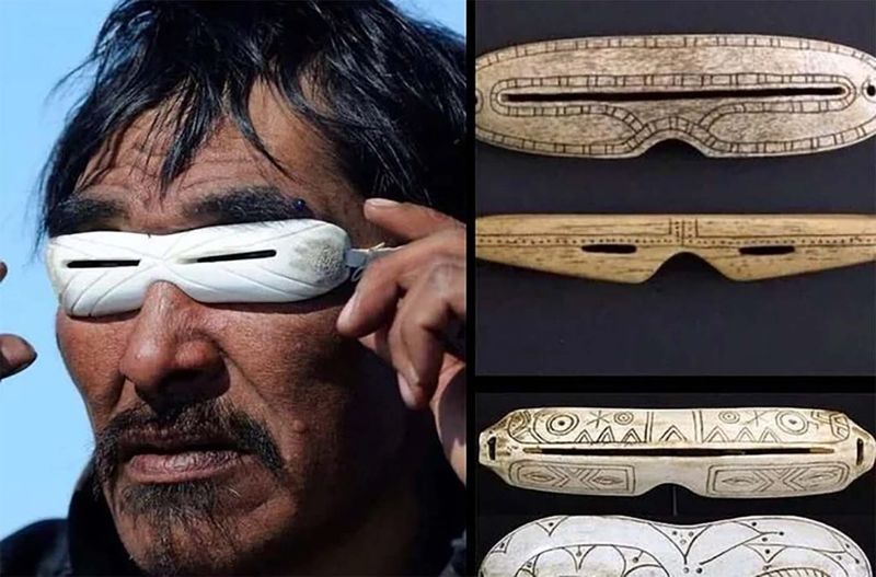 Snow Goggles: Ancient Arctic Sunglasses