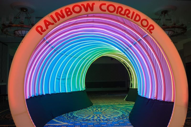 The Rainbow Tunnel in ImageWorks