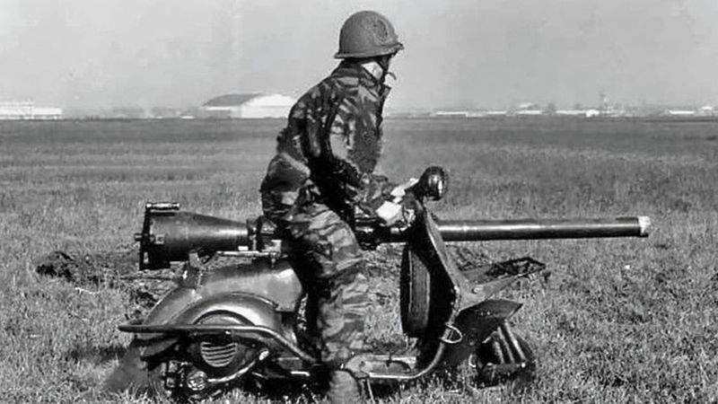 Vespa 150 TAP: The Scooter That Thought It Was a Tank