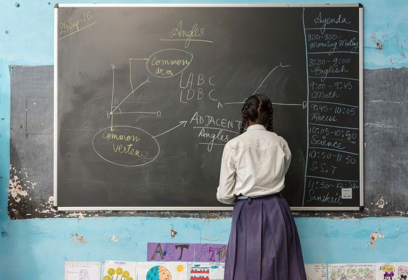 Using a Chalkboard (Without Dust)