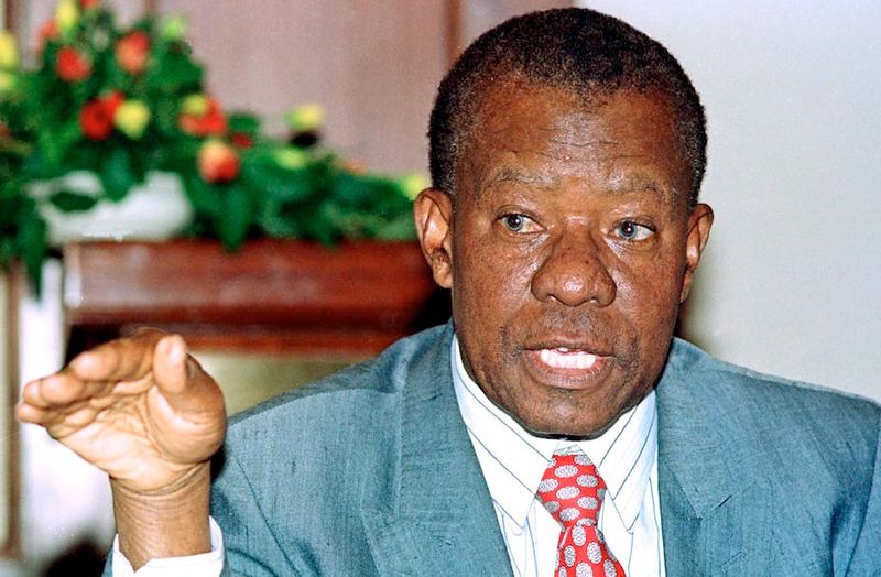 Quett Masire, president of Botswana, 2017