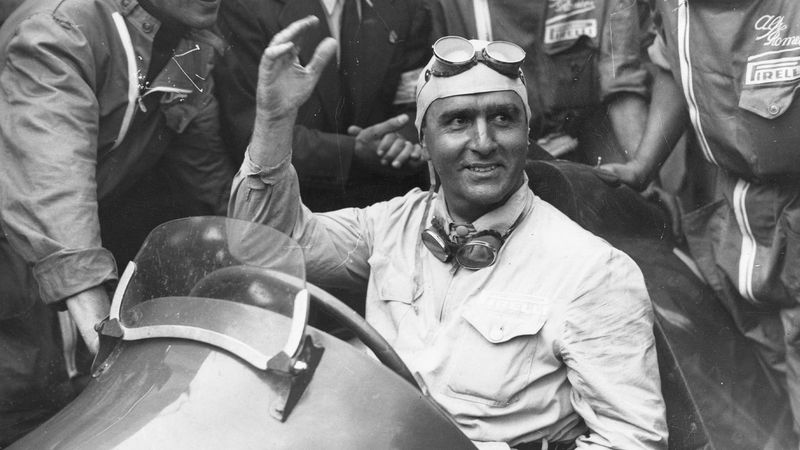 Giuseppe “Nino” Farina, Italian racing driver & 1st F1 champion, 1966
