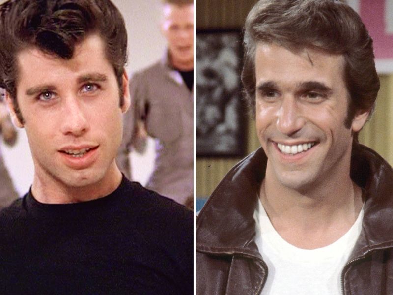 John Travolta as Fonzie – Happy Days