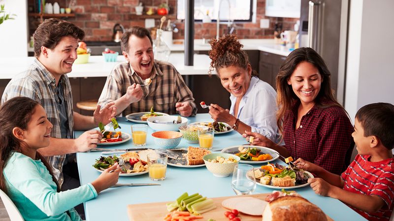 Sit-Down Family Dinners (Replaced by Screens?)