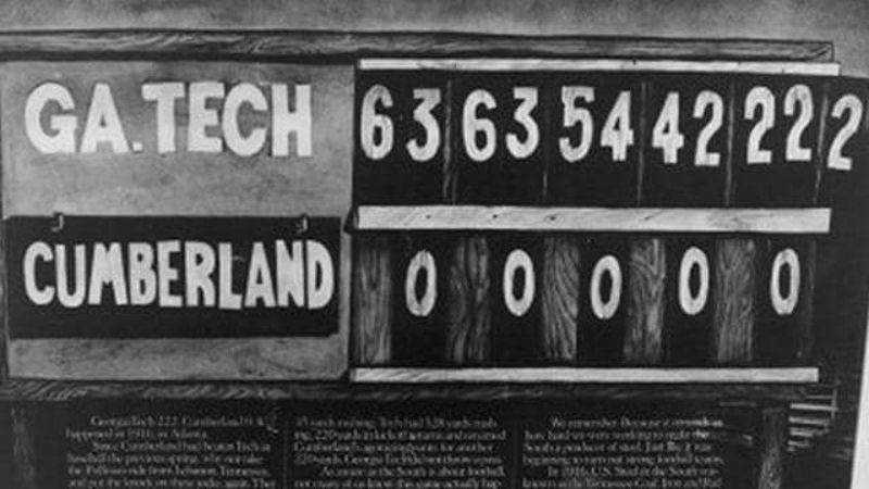 Most Points Scored in a Single Game – Georgia Tech