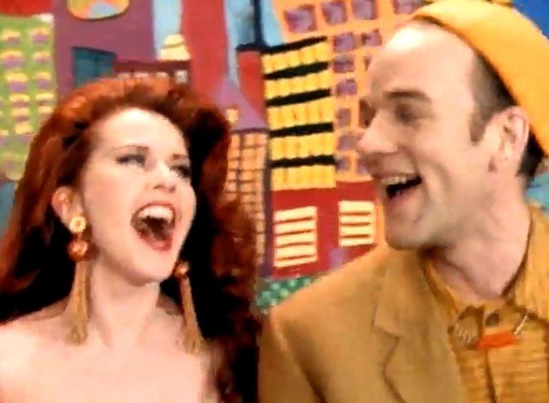REM – “Shiny Happy People”