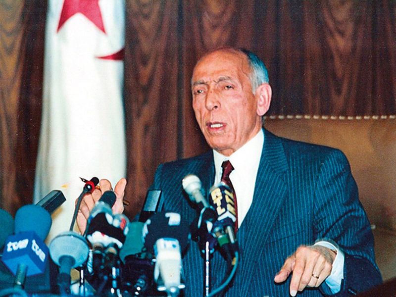 Mohamed Boudiaf, Algerian head of state, 1992