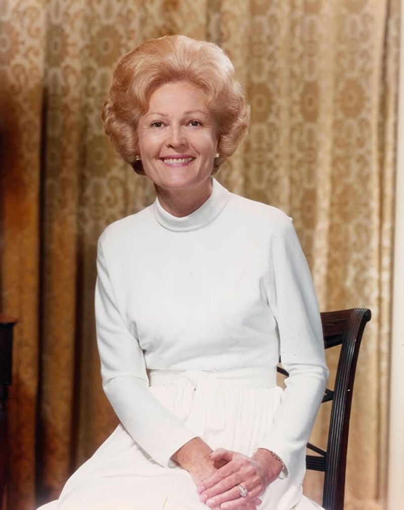 Pat Nixon, former U.S. First Lady, 1993
