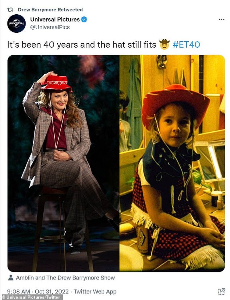 Drew Barrymore – E.T. the Extra-Terrestrial (1982)