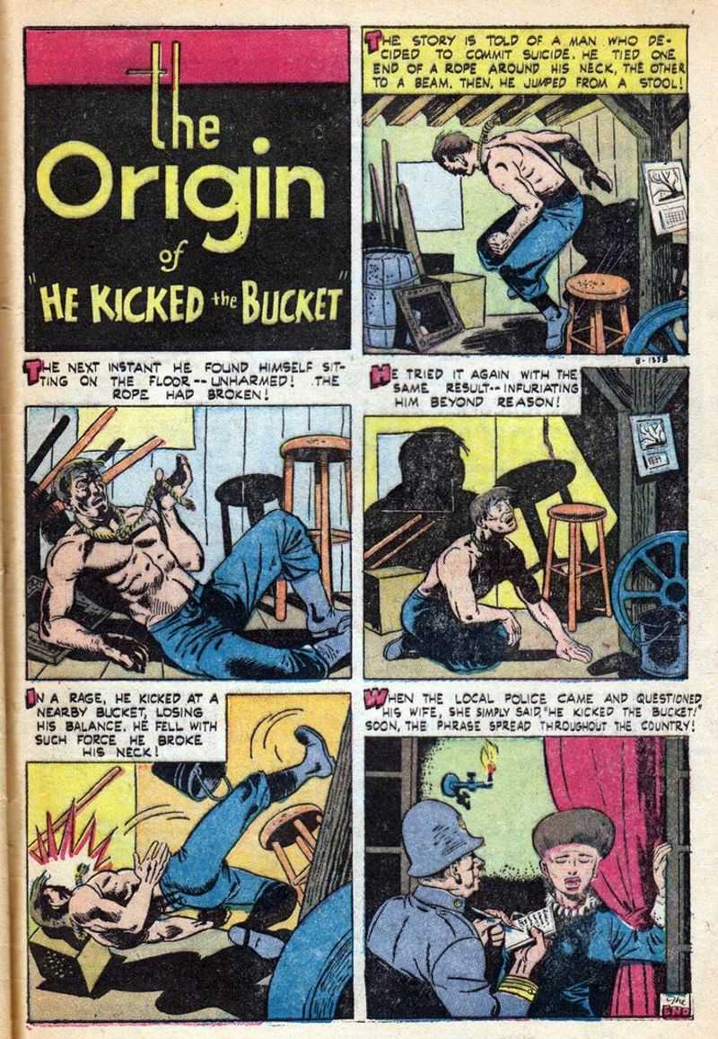Kick the bucket
