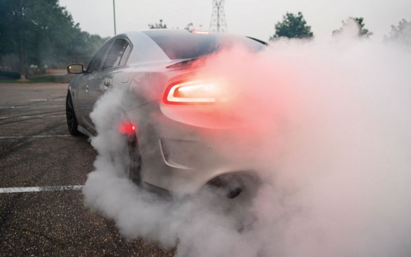 Burn rubber!