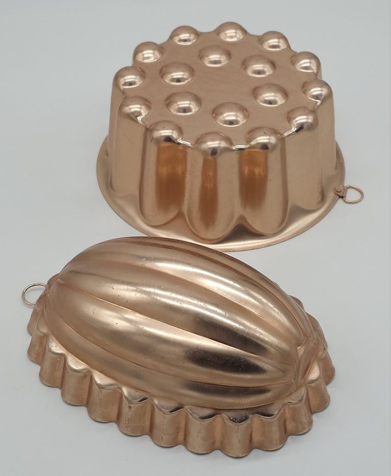 Jell-O Molds (Copper or Aluminum)