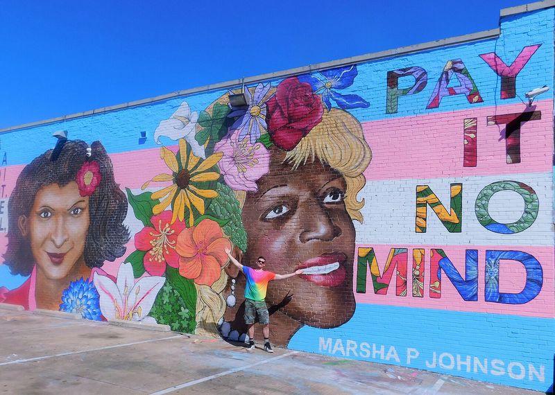 Marsha's Famous Initials Stood for 'Pay It No Mind'