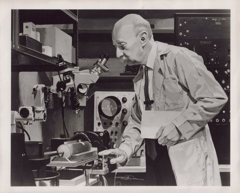 Georg von Békésy, Hungarian biophysicist and Nobel laureate, 1972