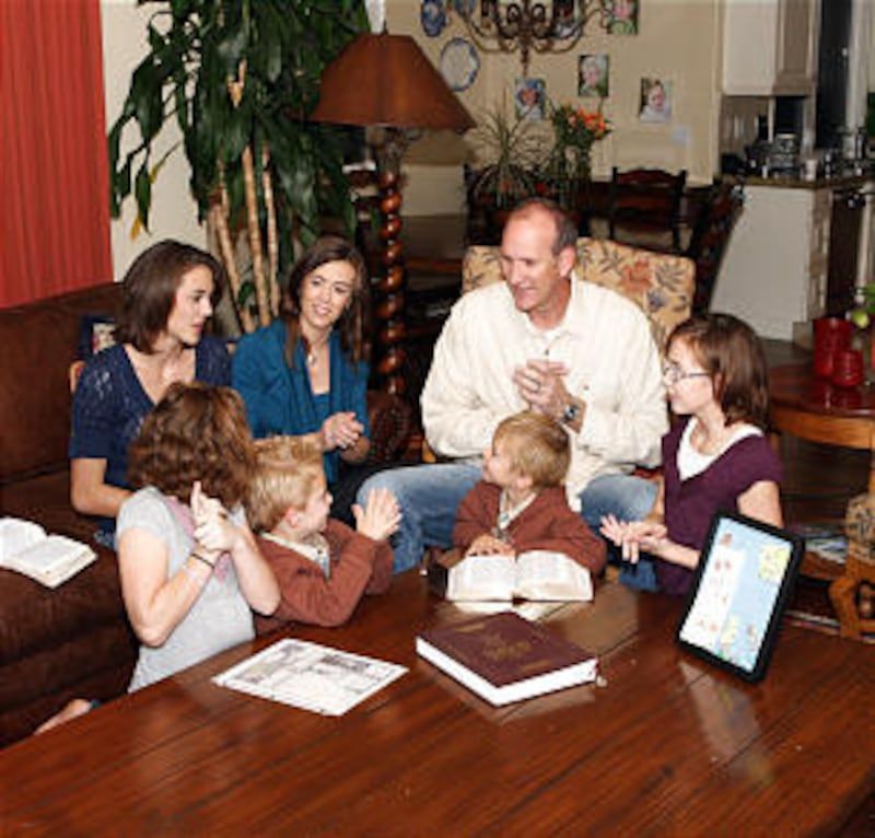 Family Home Evening Strengthens Bonds