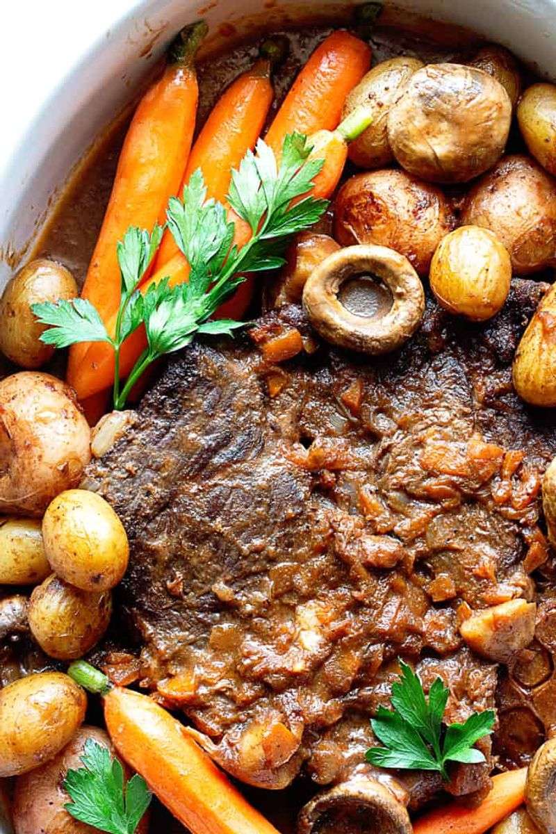Pot Roast with Carrots and Potatoes