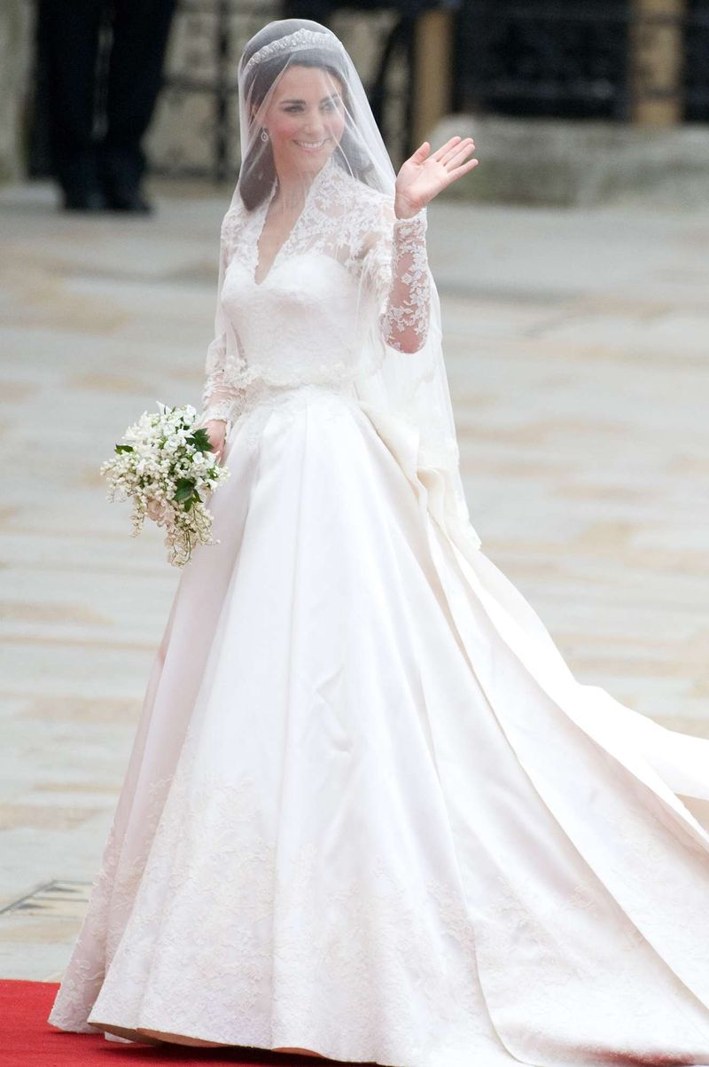 Kate Middleton – Sarah Burton for Alexander McQueen (2011)