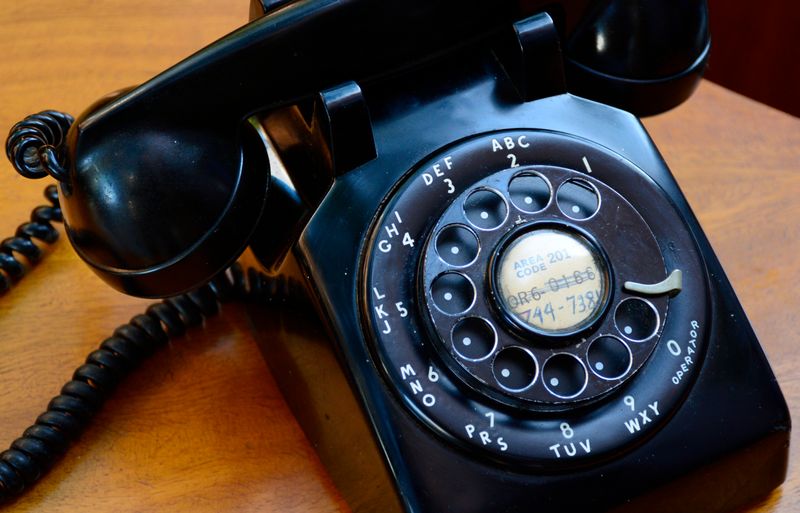 Dialing a Rotary Phone