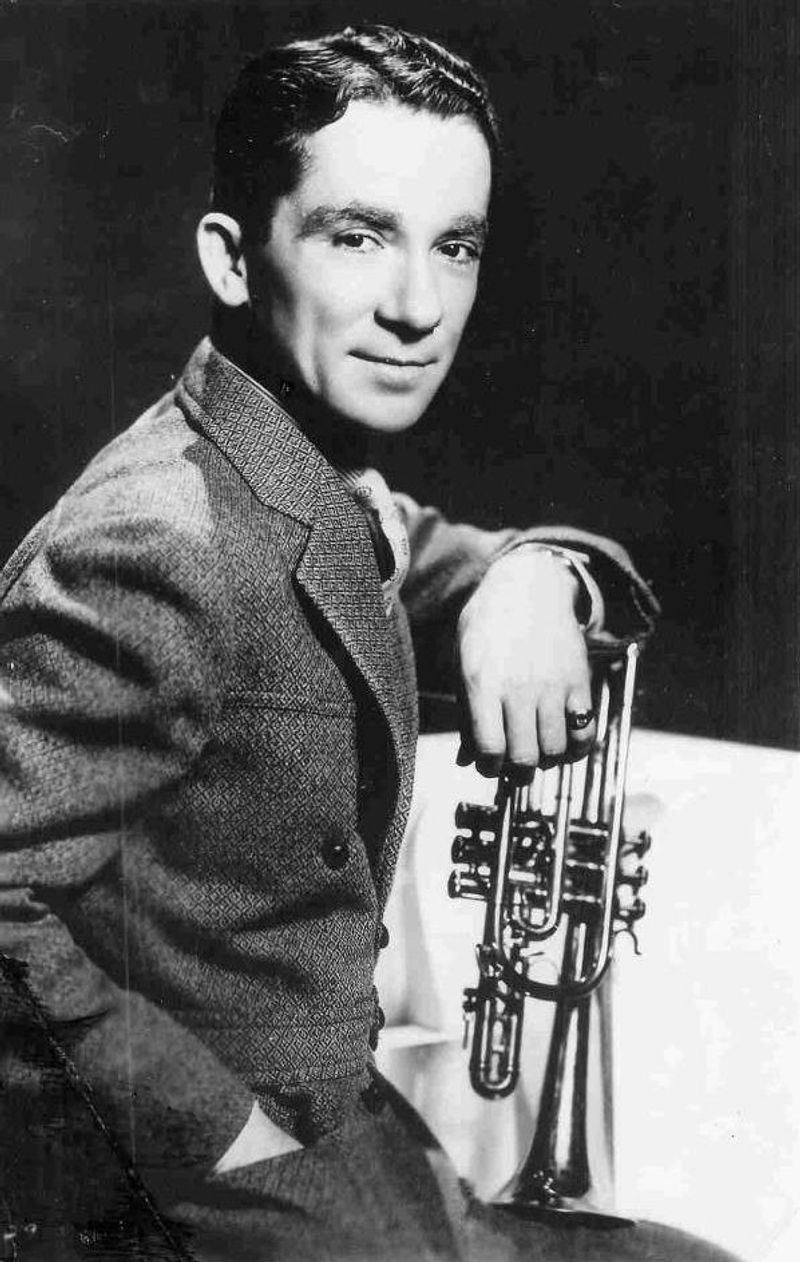Red Nichols, American jazz cornetist, 1965