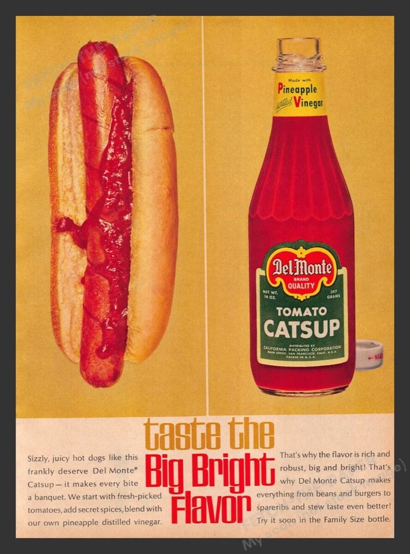 Hot Dogs with a Side of Ketchup Packets