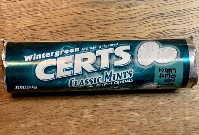 Certs or Clorets Mints