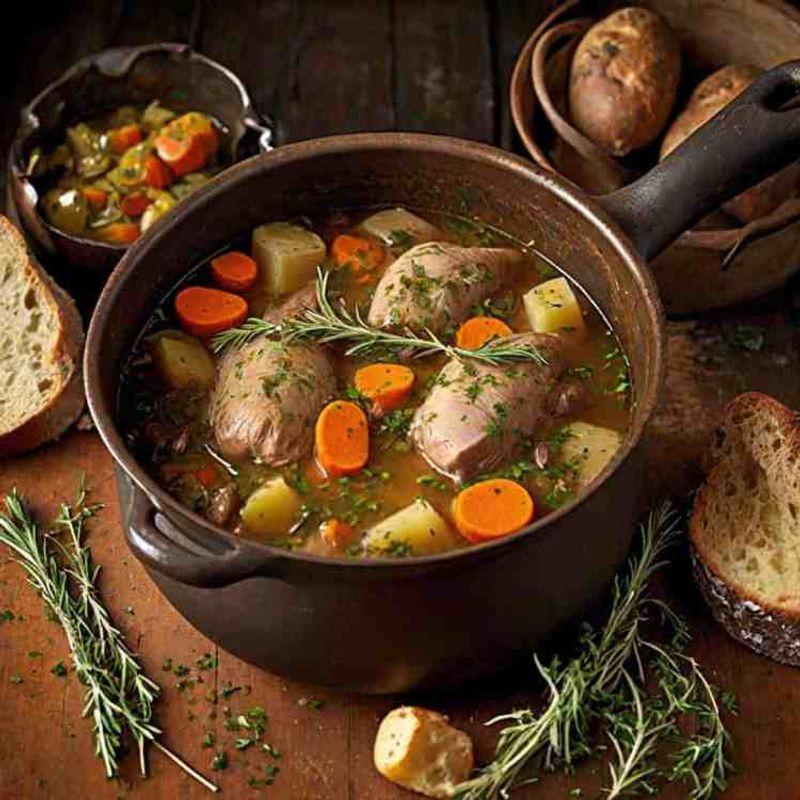 Victory Garden Rabbit Stew