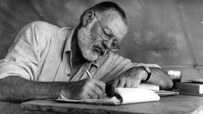Hemingway's Minimalist Mockery