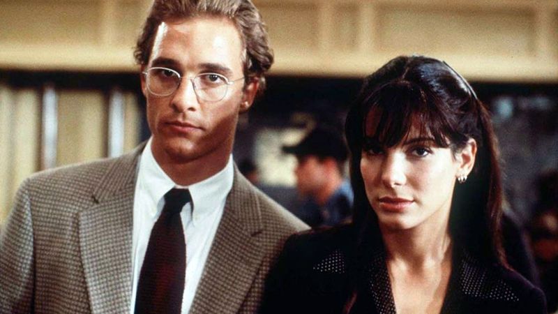 A Time to Kill (1996) – Matthew McConaughey, Sandra Bullock