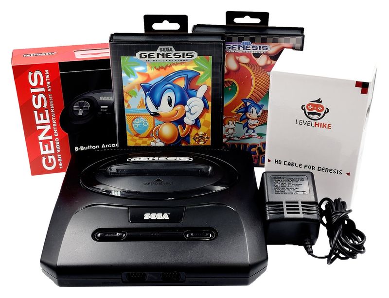SEGA Genesis + Sonic Bundle