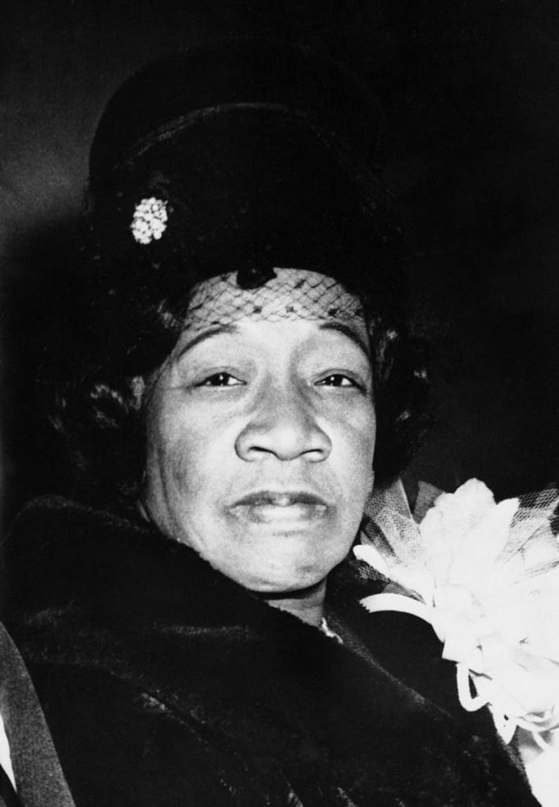 Alberta Williams King, American civil-rights figure, 1974