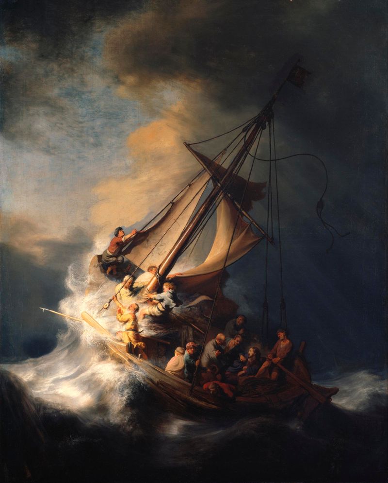 The Storm on the Sea of Galilee (1633, Stolen 1990)