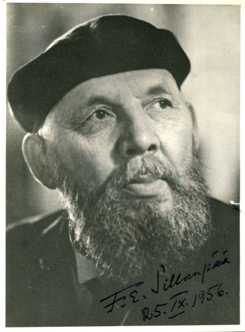 Frans Eemil Sillanpää, Finnish author, 1964