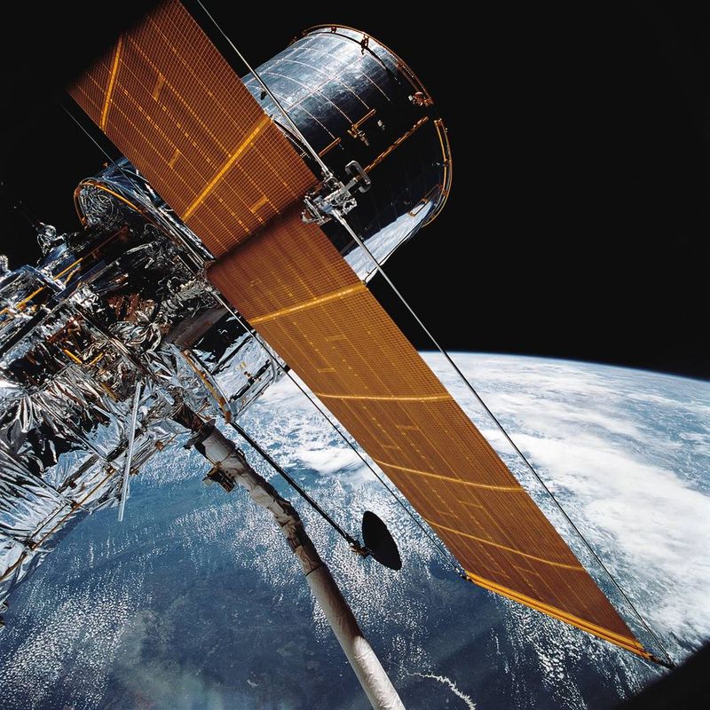 Hubble Space Telescope Takes Flight