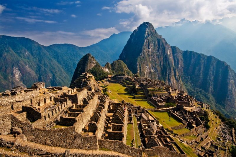 Machu Picchu, Peru - Inca mountain citadel in the clouds