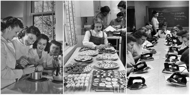 Mandatory Home Economics (For Girls Only)