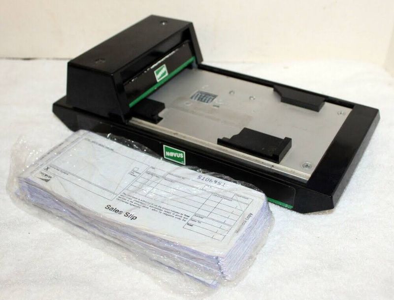 No Credit Card Receipts—Just a Carbon Copy Slip