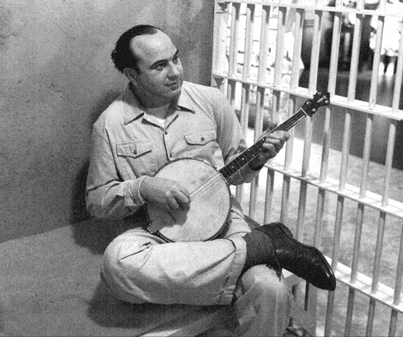Al Capone Played Banjo in the Prison Band