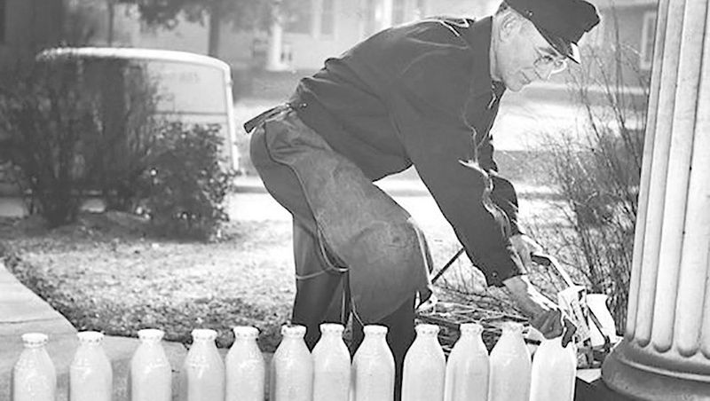 The Milkman Delivered—But Only If You Left Empty Bottles