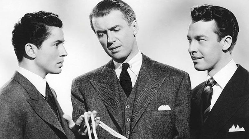Brandon and Philip in Rope (1948)