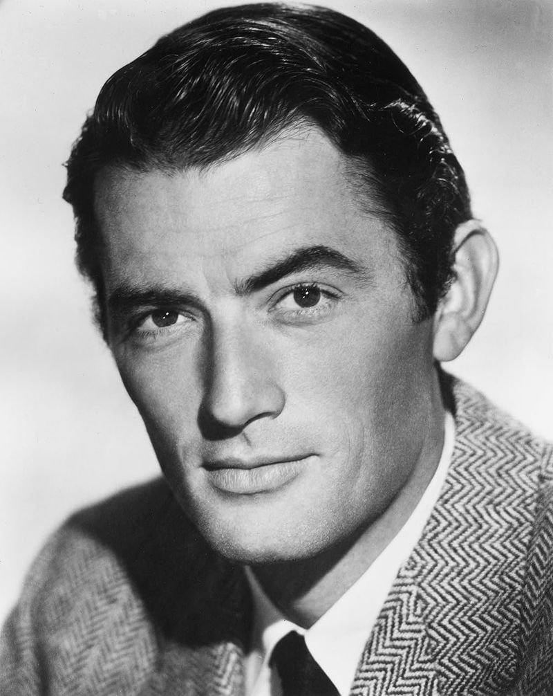Gregory Peck, American actor, 2003