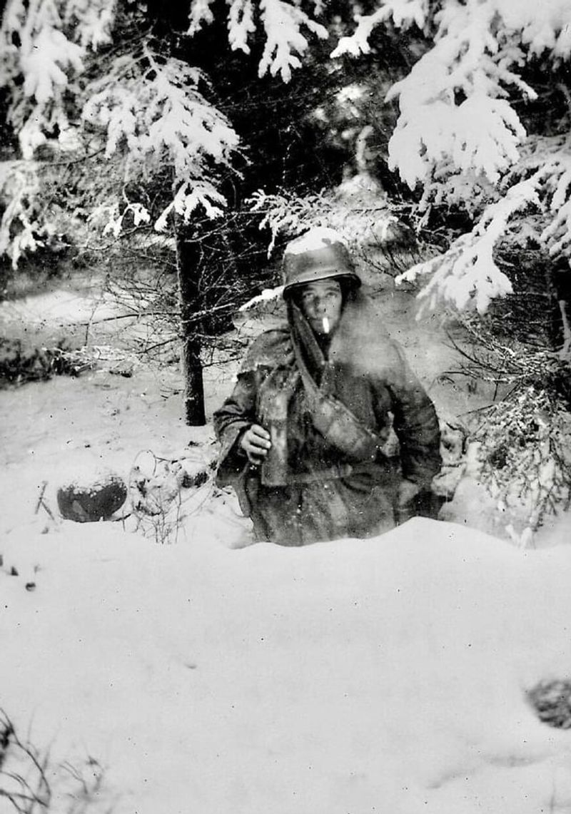 Then: Soldiers Froze in Their Foxholes