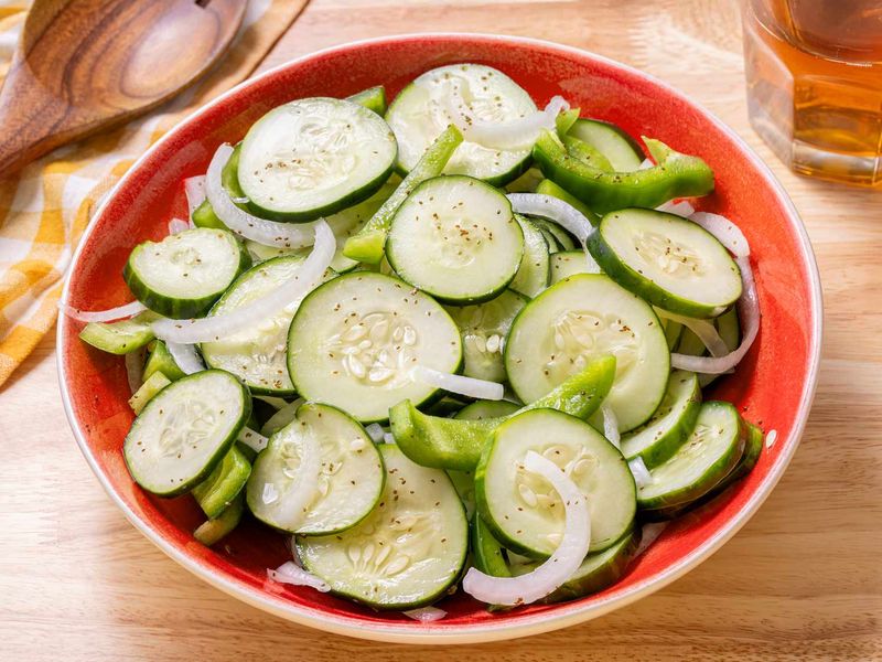 Cucumber & Onion Salad