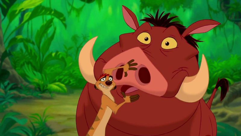 Timon and Pumbaa – The Lion King
