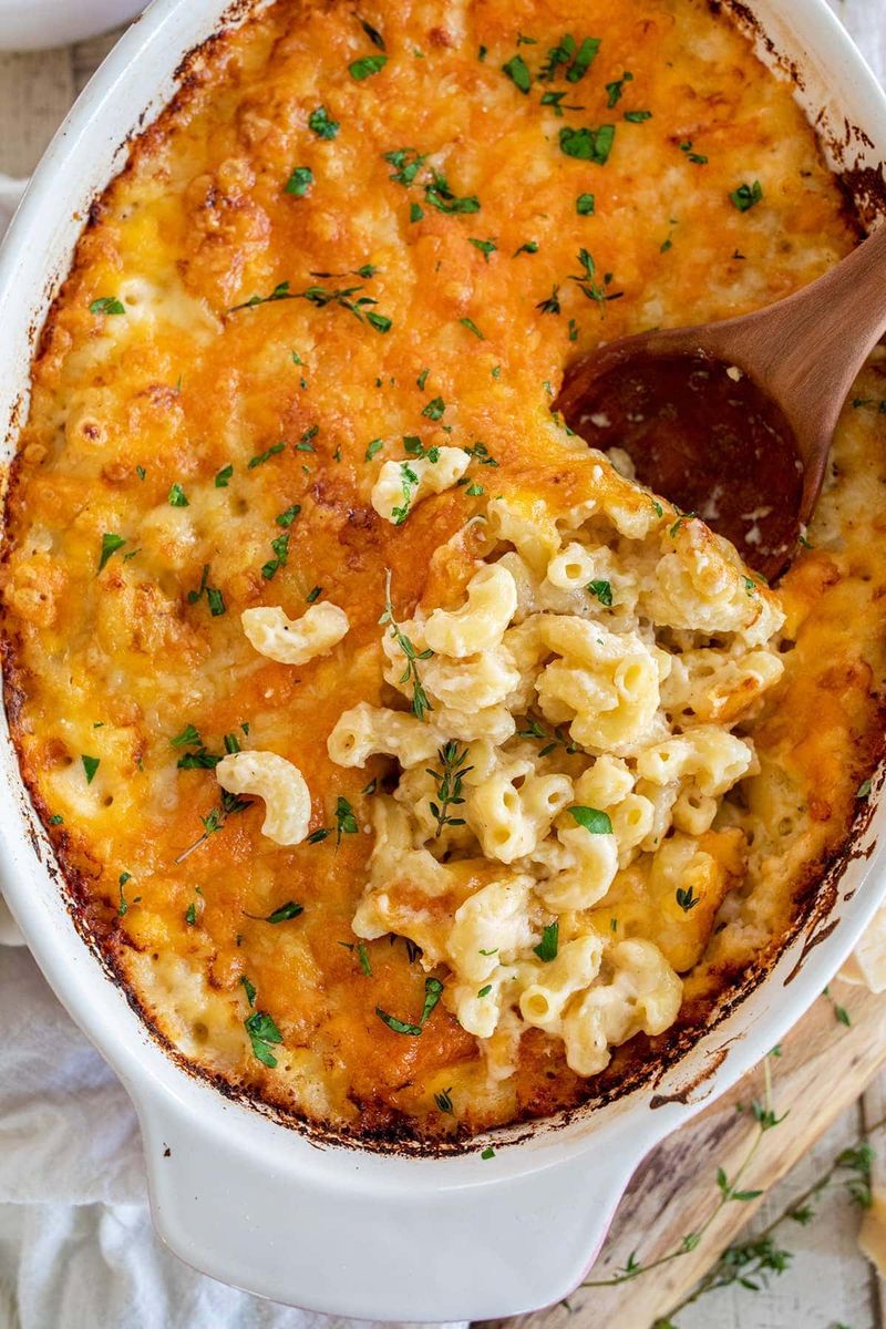 Creamy Mac & Cheese (Baked, Not Boxed!)