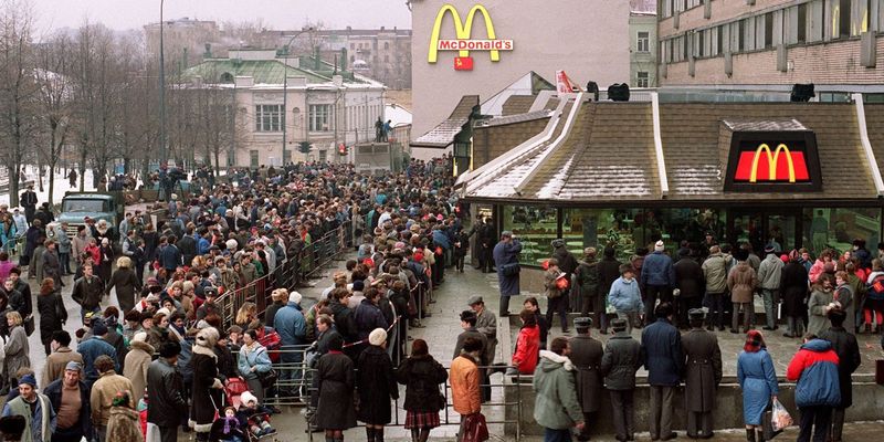 McDonald's Opens in Moscow